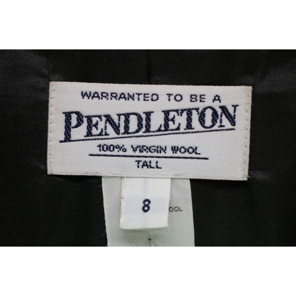 Pendleton Women's 100% Virgin Wool Button Up Long Blazer-8/T-NWT-Business-Office - Picture 7 of 13